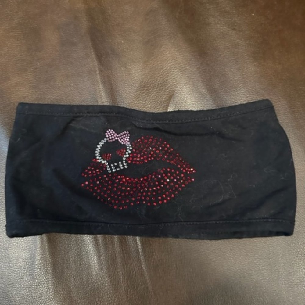 Danbando One Size Fits Most Fabric Head Band with Pony Tail Opening